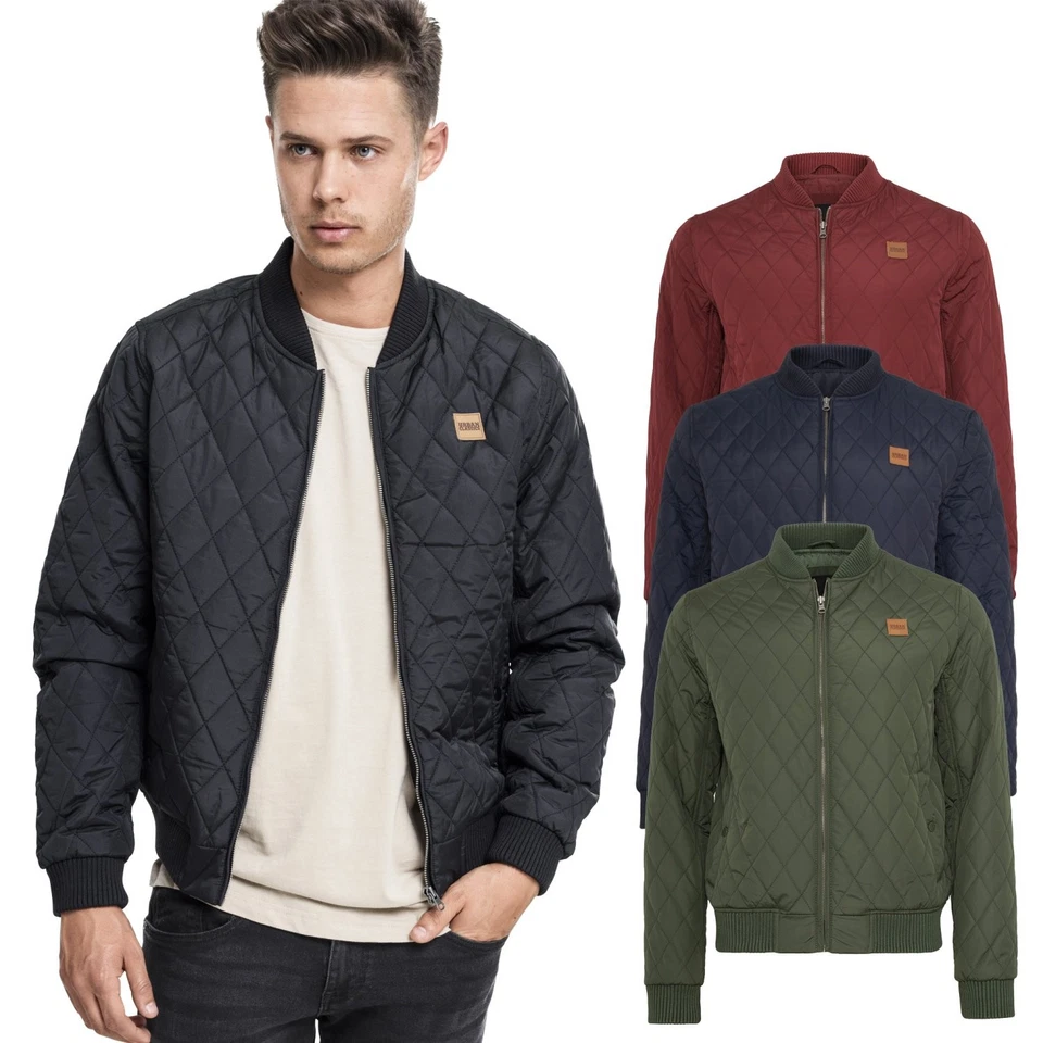 Urban Classics - DIAMOND Quilt Nylon Jacket - Image 1 of 1