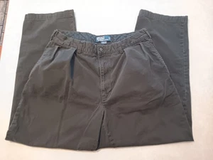 Pantalone Vintage Polo Ralph Lauren Andrew Retro Pieghettato Uomo Taglia 34x30 (Ch) - Foto 1 di 8