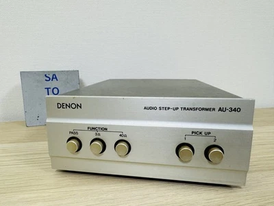 DENON AU-340 Step Up Transformer MC Cartridge Japan Vintage See Description - Image 1 of 4