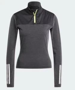 New Adidas The Gravel Cycling Long Sleeve Jersey Gray Black IB6867 Women’s XL - Picture 1 of 5
