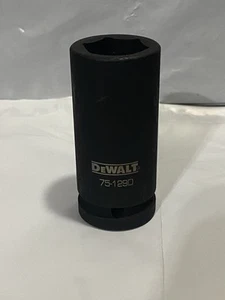 DeWalt Impact Deep 3/4" Drive 1" Socket Black Graphite - Picture 1 of 4