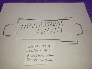 U28B U30B U33B HANDRAILS SET 34019 COMPLETE ATHEARN BLUE BOX HO SCALE COMPLETE - Picture 1 of 7