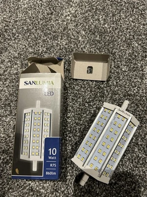 Sanlumia R7S-10W48 LED light bulb 6000K Cool White - Image 1 of 3