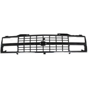 Grille Assembly Black For 1988-93 Chevrolet C1500 K1500 C2500 K2500 C3500 K3500 - Picture 1 of 8