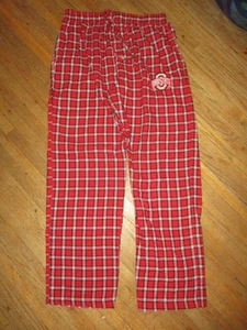OHIO STATE BUCKEYES FLANELL PYJAMAHOSE Football University bestickt MEDIUM - Bild 1 von 4