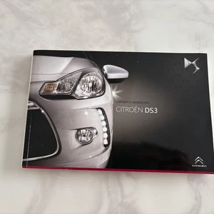 Citroen DS3 Car Owners Handbook NEW PRINT all models 2013-Present - Picture 1 of 3