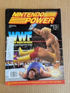 Nintendo Power Magazine April 1992 Vol 35  Hulk Hogan - Street Fighter II Poster - Bild 1 von 4