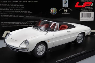 1:18 Alfa Romeo 1600 Duetto Spider - Autoart - Immagine 1 di 4