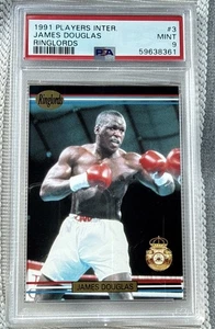 1991 Players International James “Buster” Douglas Ringlords PSA 9 Boxing - Picture 1 of 3