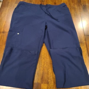 Pantalones Exfoliantes de Enfermería Grey's Anatomy Signature #2208 Carga Azul Real Grande - Imagen 1 de 10