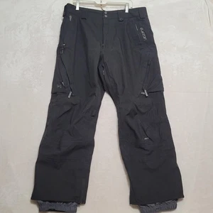 Burton Pants Mens Medium Black Gore-Tex Soft Shell Snow Ski Snowboard Winter - Picture 1 of 22