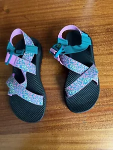 Chaco Mega Z/Cloud Women's Sandal 10 Spray Teal JCH109494 NEW no box MSRP $105 - Picture 1 of 4