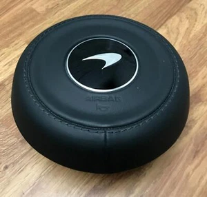 Genuine McLaren 540 570 650 steering wheel leather centre bag 13NA409CP. SRS. 6A - Picture 1 of 9