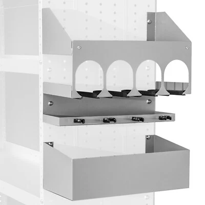 AA Products P-SH-Power Tool Organizer Wall Mount Designed for 16'' Van Shelving Foto 1 de 4