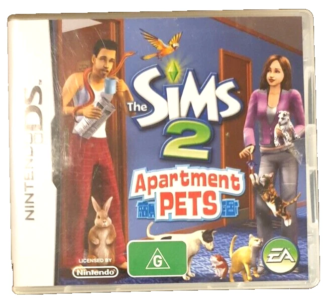 THE SIMS 2: APARTMENT PETS Game for Nintendo DS Complete Game Including Manual. - Image 1 of 3