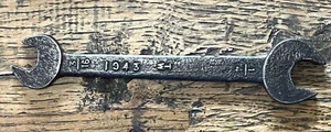 Vintage WW2 1943 TW Schraubenschlüssel 3/16 1/4 Breitpfeil Militär Ausgabe - Bild 1 von 2