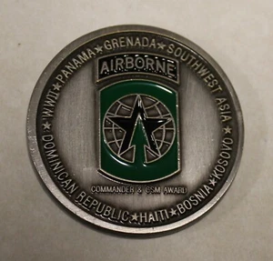 503rd Military Police MP Airborne Battalion Commander / CSM Army Challenge Coin - Picture 1 of 2
