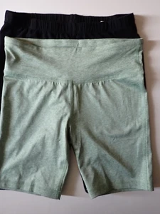 Girls Bike Shorts Ideology Large Green Children's Place XL 14 Black Sport Active - Picture 1 of 16