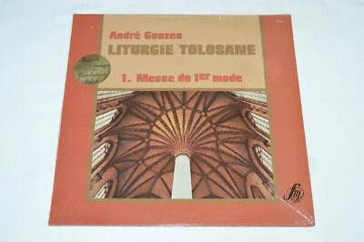 ANDRE GOUZES Liturgie Tolosane Messe Du 1er Mode LP NEW SEALED 1980 France 30975 - Image 1 of 2