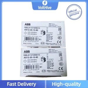 1PCS New ABB Type AX12-30-10-80 Contactor 220-230V 50Hz/230-240V 60Hz 3phase 12A - Picture 1 of 3