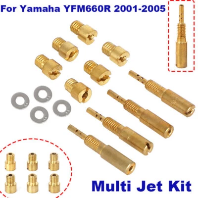 Multi Jet Kit For Raptor 660R YFM660R 2001-2005 Pilots -25 / 27.5 Mains-145-170 - Image 1 of 4