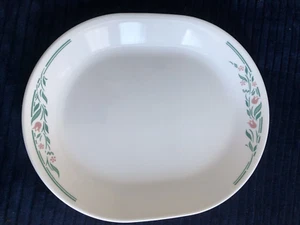 Vintage Correlle Serving Platter Rosemary 12.25” Wide set of 2 - Picture 1 of 2