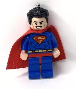 Superman Lego 1.5” Mini Action Figure Toy Keychain Bag Charm - Picture 1 of 5