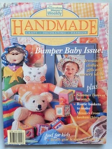 HANDMADE MAGAZINE, Vol 11/1 1995, Bumper Baby Issue - Australian Women's Weekly - Picture 1 of 23