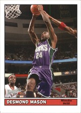2005-06 Topps Bazooka Milwaukee Bucks Basketball Card #45 Desmond Mason