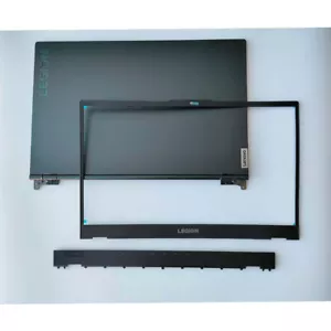 Lcd Back Cover+Hinge/Bezel/Hinge Cap For Lenovo Legion 5-15IMH05H -15ARH05H - Picture 1 of 11