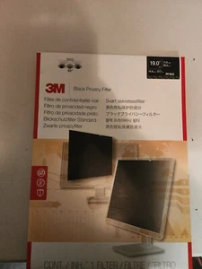 3M Privacy Filter 19" Wide Screen Monitor; Black 30.2cm x 37.7cm PF190C4B V25X - Picture 1 of 3