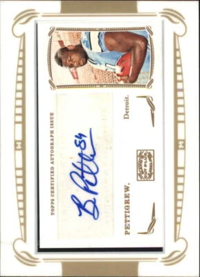 A6662- 2009 Topps Mayo Autographs #MABP Brandon Pettigrew E Auto - NM-MT - Image 1 of 2