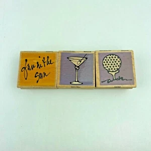 Stempelset LOT 3 Holzstempel NEU Basteln - Bild 1 von 5