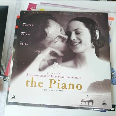 Laserdisc [D] * The Piano * Holly Hunter Harvey Keitel Sam Neill Extended Play - Imagem 1 de 2