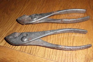 2 Vintage Cee Tee Co. 6-1/2" Slip Joint Pliers ~Jamestown, N.Y. U.S.A.~ - Picture 1 of 4