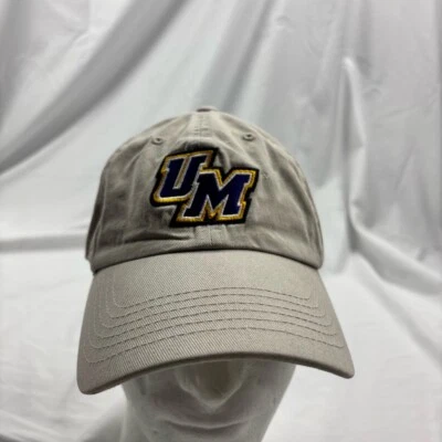 Gorra de béisbol Top of the World para hombre Univ. de Montevallo Gris UM Logo Ajustable Foto 1 de 4