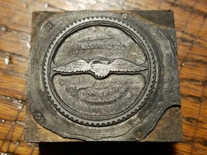 Vintage Letterpress Printing Block Advertising Logo- Bird- B1 - Picture 1 of 7