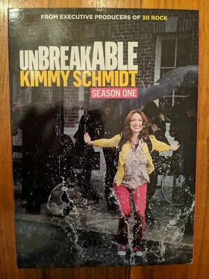 Unbreakable Kimmy Schmidt: Season One DVD 2-Disc Set-Region 1 w/ Slipcover FS Foto 1 de 3
