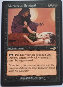 Murderous Betrayal - Nemesis - MTG - Picture 1 of 4