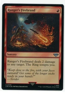 Magic The Gathering Lord Of The Rings Ranger's Firebrand Foil Uncommon #0143 - Picture 1 of 2