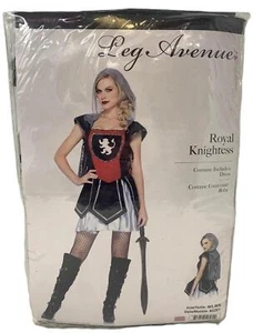 Royal Knightess Costume - Black/Red, Women's Medium/Large - Halloween, Cosplay - Picture 1 of 1