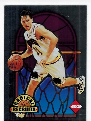 Tarjeta de novato Steve Nash 1996 Collector's Edge RADICAL RECLUTS Insert #14 Foto 1 de 2