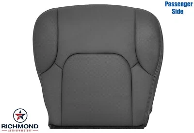 For 2010-2011 Nissan Pathfinder-Passenger Side Bottom Leather Seat Cover Dk Gray - Image 1 of 4
