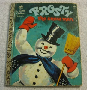 Frosty der Schneemann kleines goldenes Buch 1973 - Bild 1 von 3