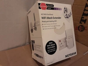 NETGEAR EX6410-100UKS AC1900 Range Extender Wifi, Bianco, MU-MIMO, Dual-Band (Up - Foto 1 di 4