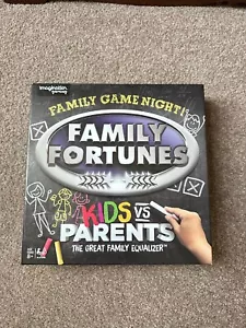 Family Fortunes Kids vs Parents Board Game Complete Party Family Xmas Game - Picture 1 of 7