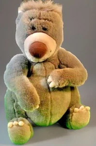 Disney Store BALOO Bear THE JUNGLE BOOK Large Plush Stuffed Animal Vintage Clean - Picture 1 of 3