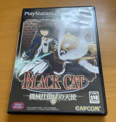 Black Cat Kikai jikake no Tenshi Sony Playstation 2 PS2 Japanese ver Tested - Image 1 of 4