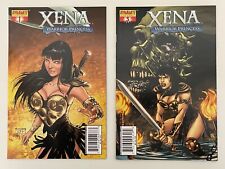 Dynamite Comics XENA WARRIOR PRINCESS 2 BOOK LOT # 1 AND 3 JOHN LAYMAN VF 2006