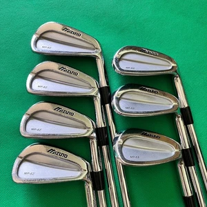 Mizuno MP-62 Iron Set 7pcs 4-Pw Flex S Stiff Dynamic Gold S200 Golf Clubs - Picture 1 of 11